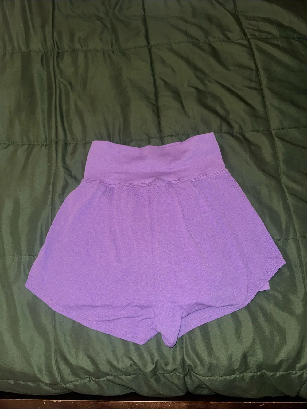 Gymshark Lavender High-Waist Layered Active Skort